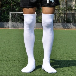 One Size Adult Long Soccer Socks BrothockWhite