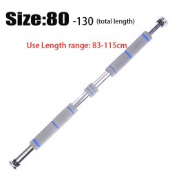 Door Horizontal Chin Bar Chin-Bar-Short-Foam-83-115-Gray-Blue